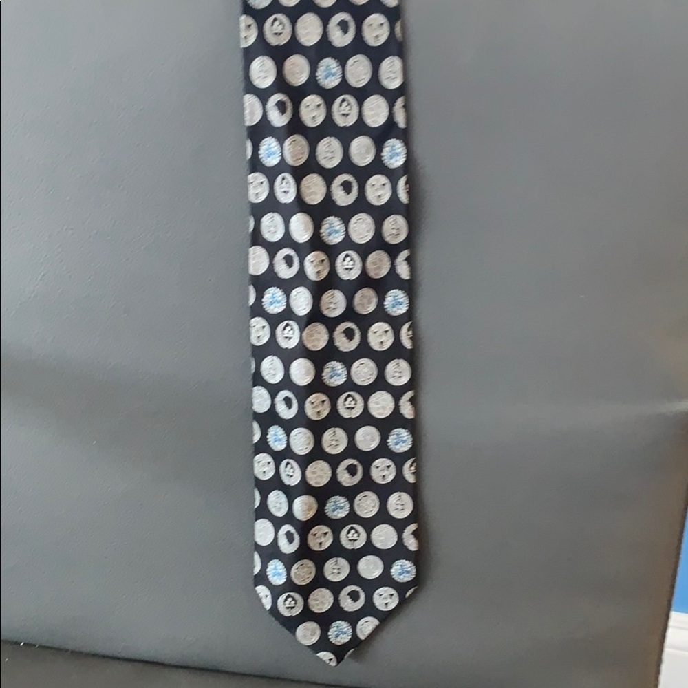 Versace silk tie